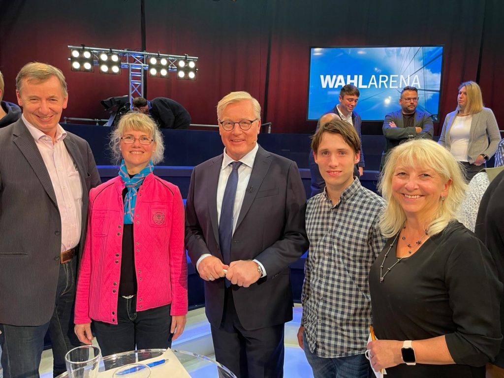 TV Duell zur Landtagswahl